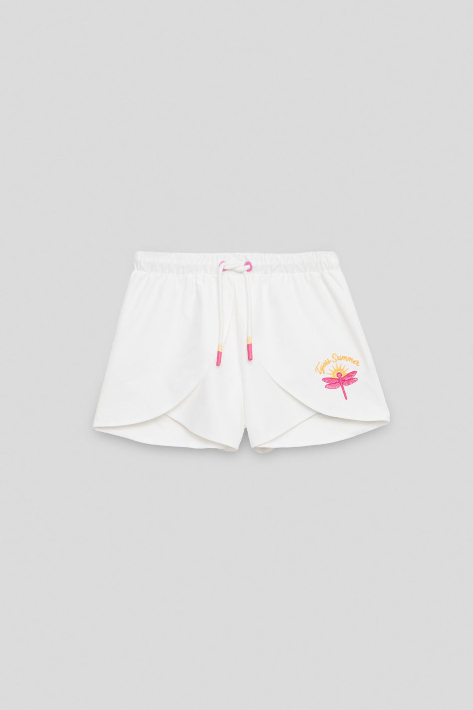 Girl White Shorts