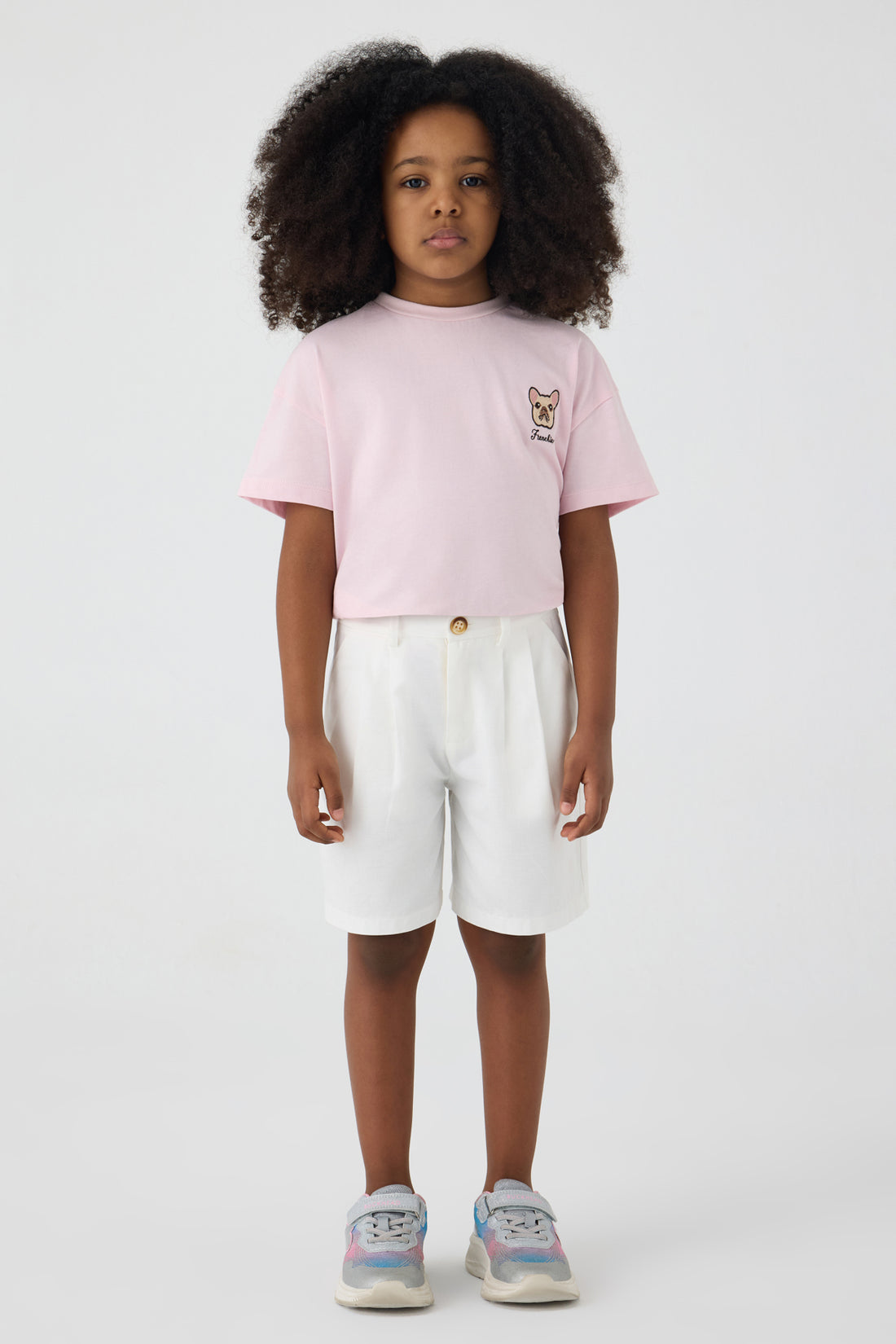 Girl White Shorts