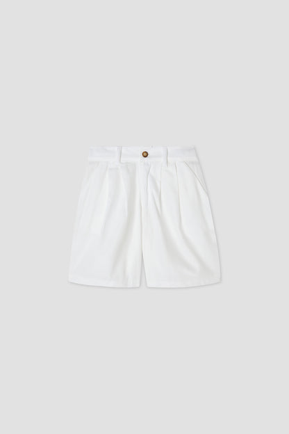 Girl White Shorts
