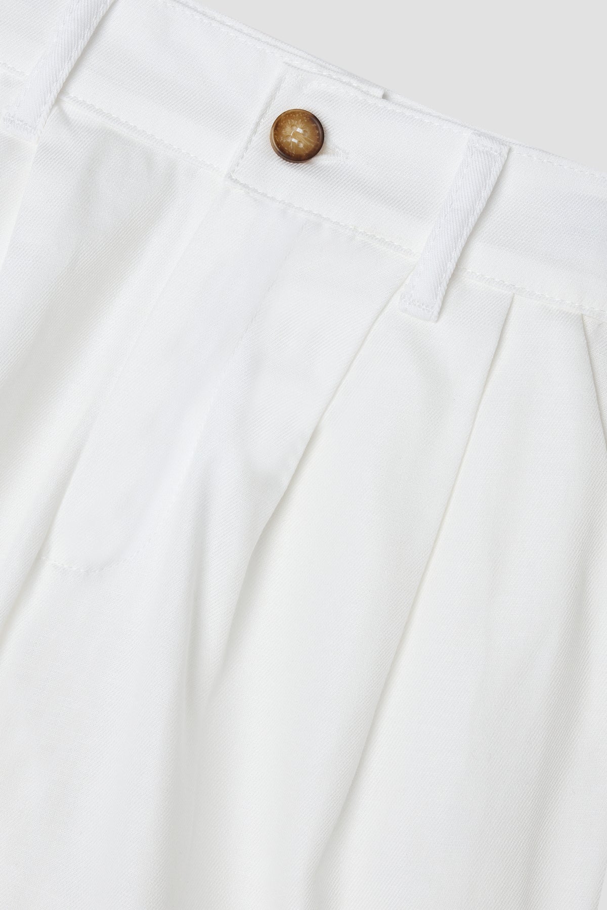 Girl White Shorts