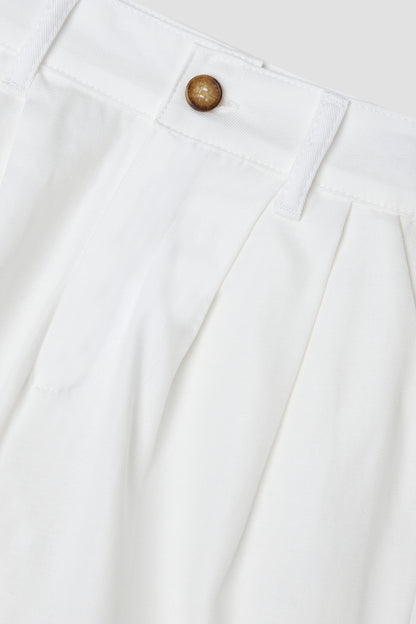 Girl White Shorts