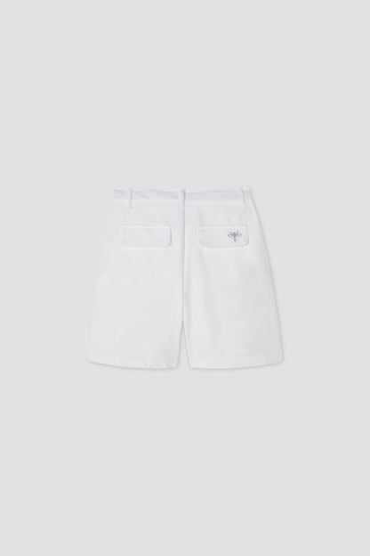 Girl White Shorts