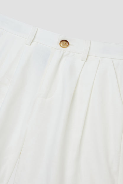Girl White Shorts
