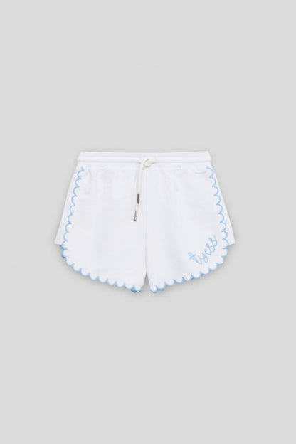 Girl White Shorts