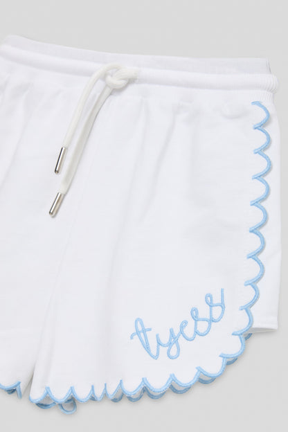 Girl White Shorts