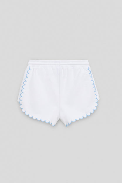 Girl White Shorts