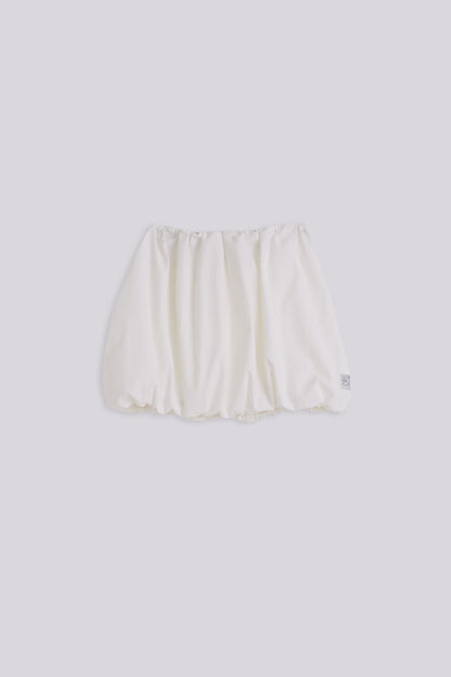 Girl White Skirt