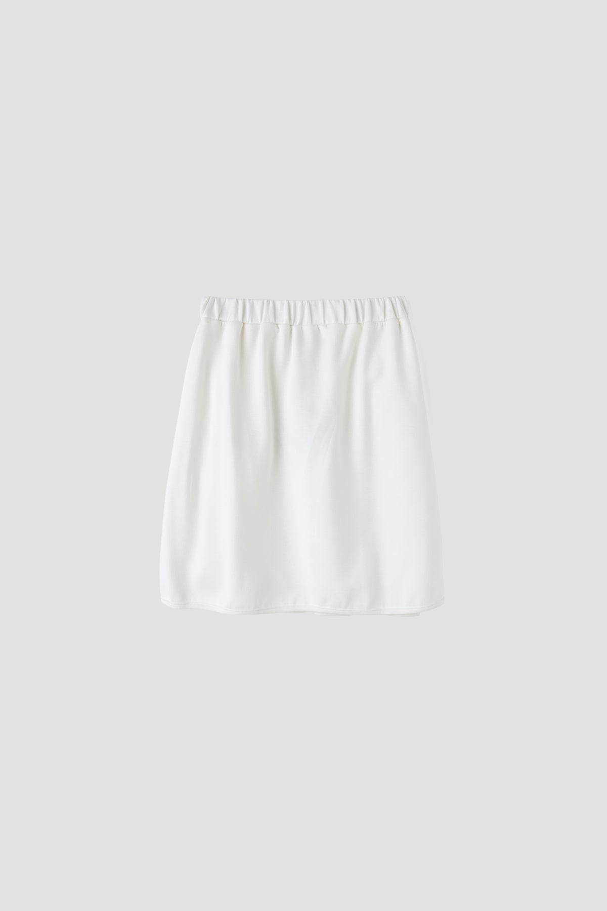 Girl White Skirt