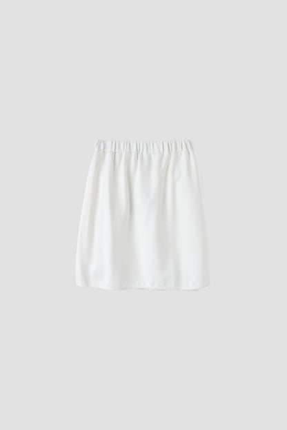 Girl White Skirt
