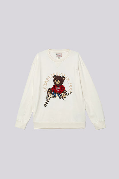 Girl White Sweatshirt
