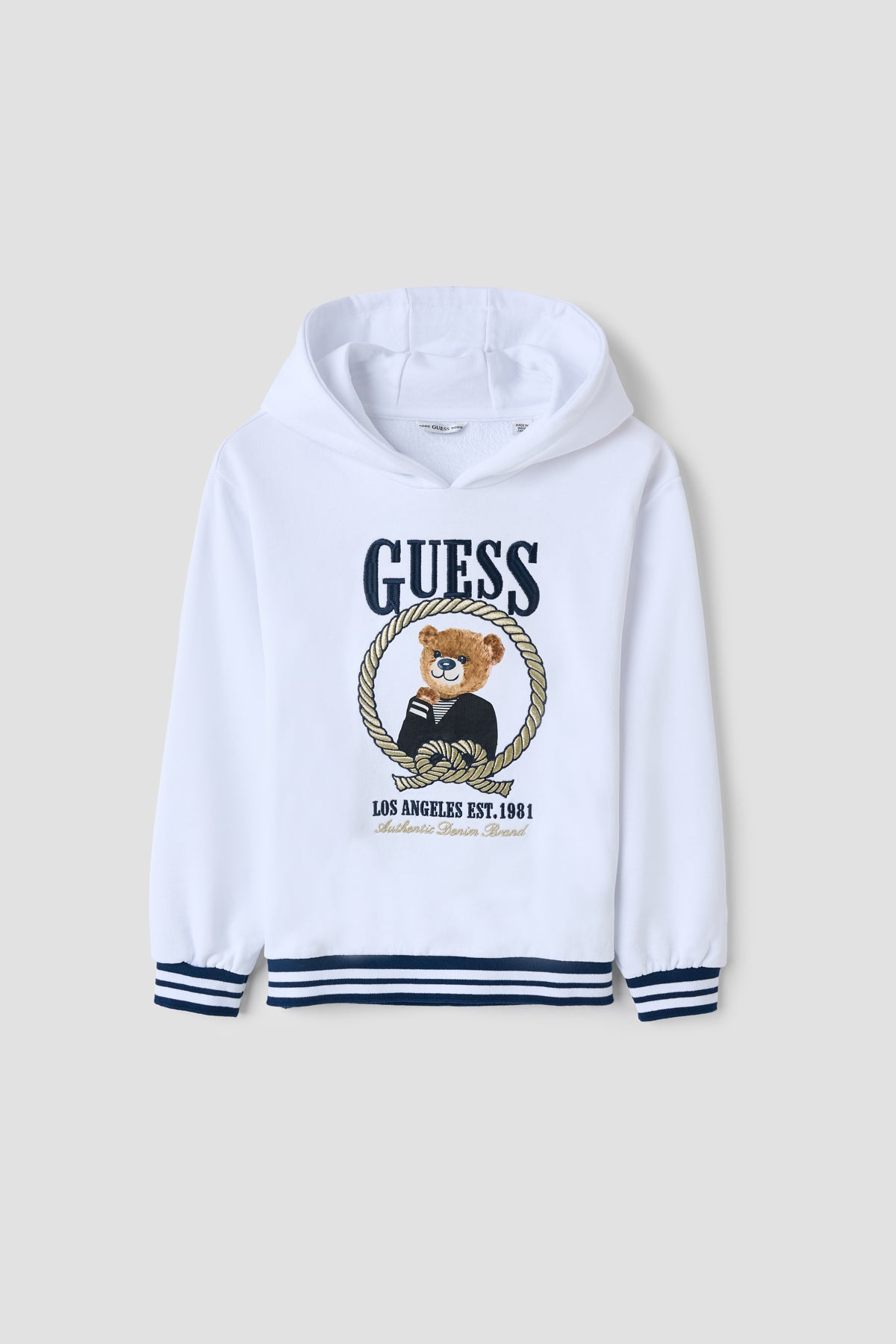 Girl White Sweatshirt