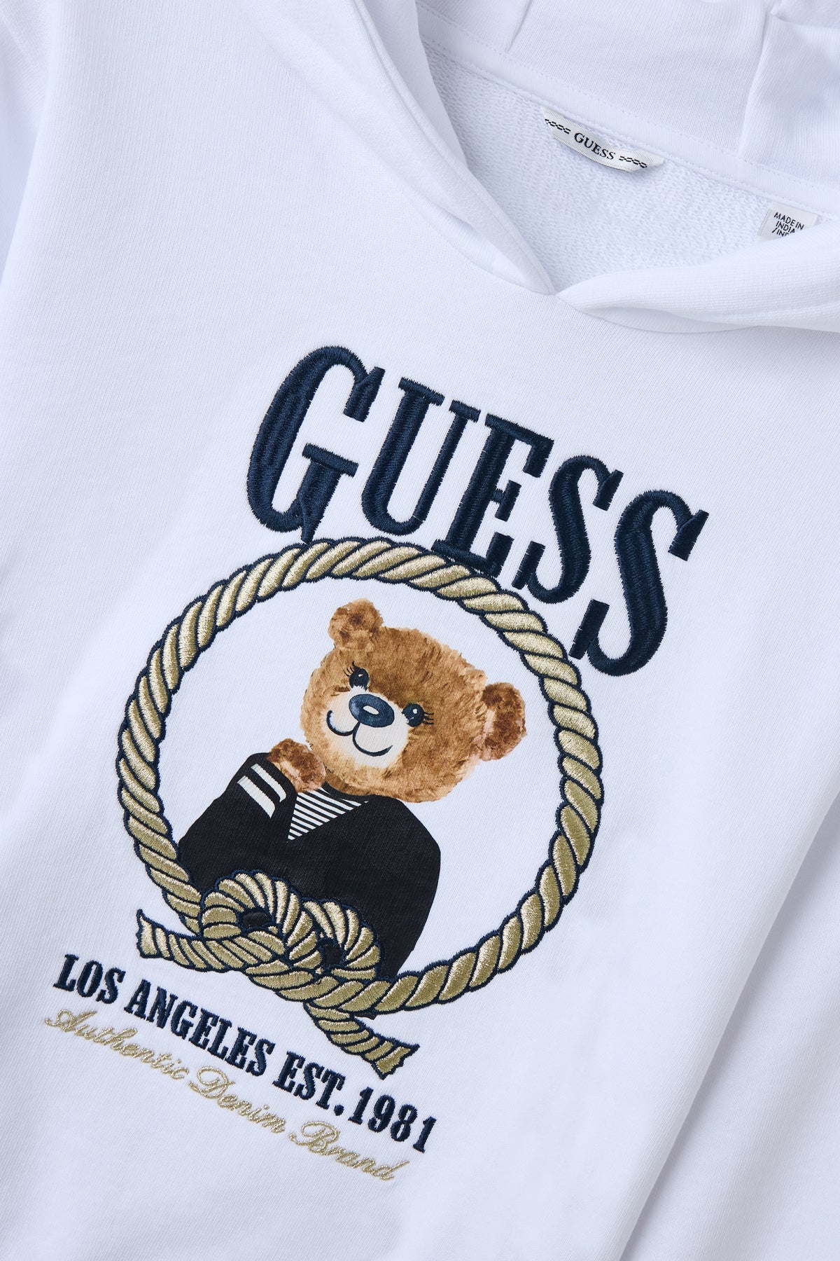 Girl White Sweatshirt