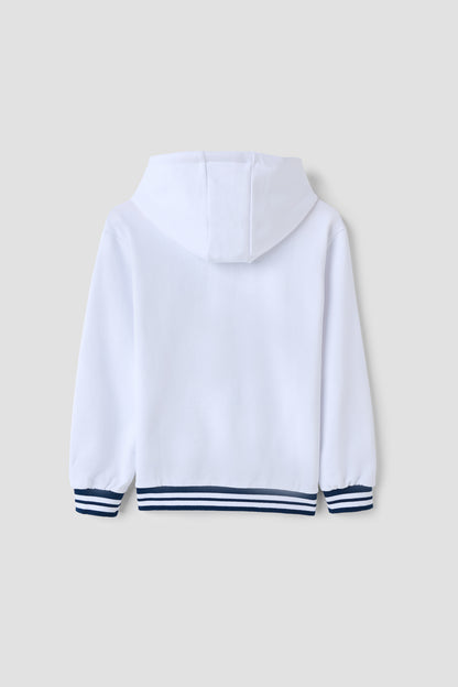 Girl White Sweatshirt