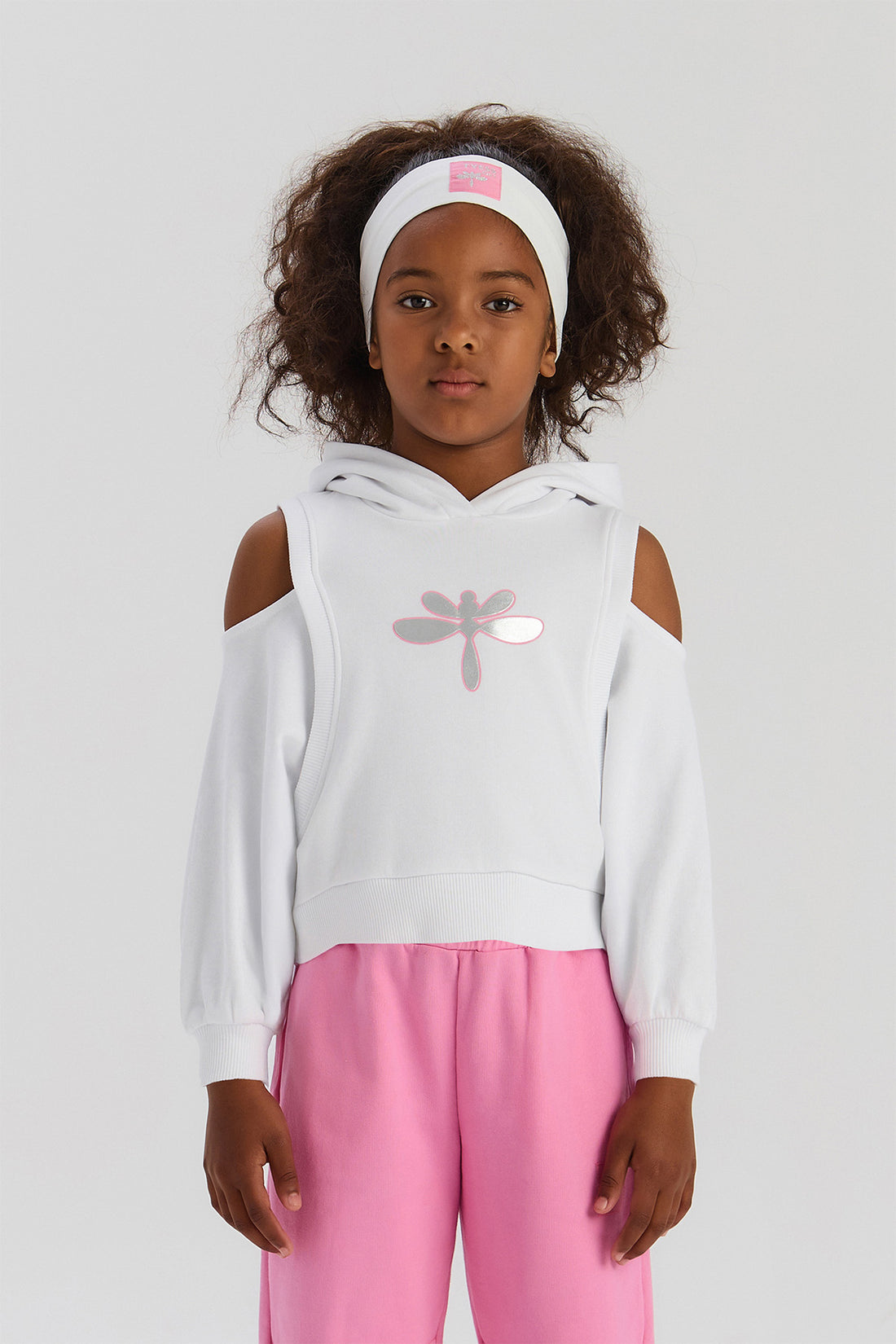 Girl White T-Shirt