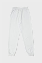Girl White Tracksuit Bottom - BgStore