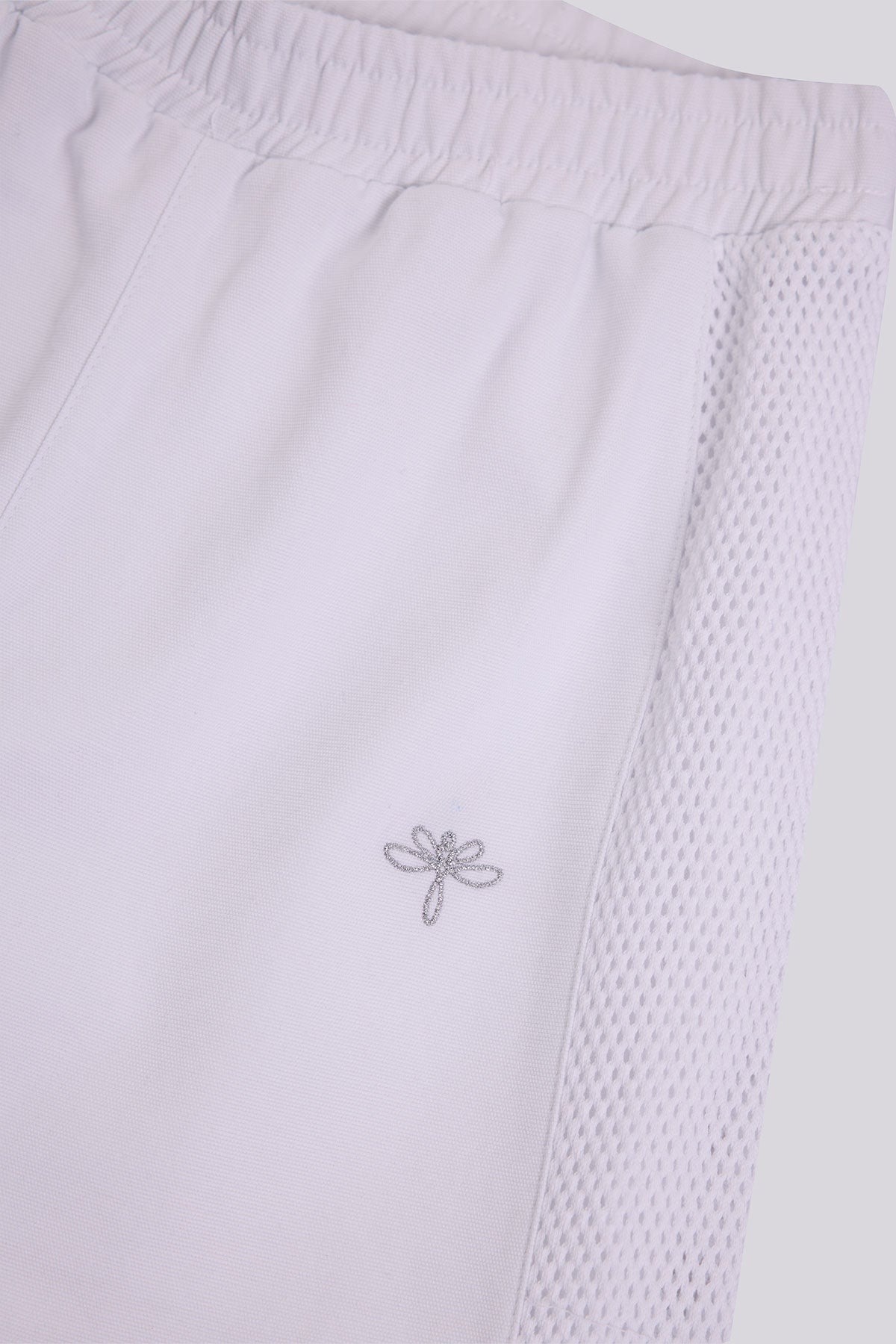 Girl White Tracksuit Bottom