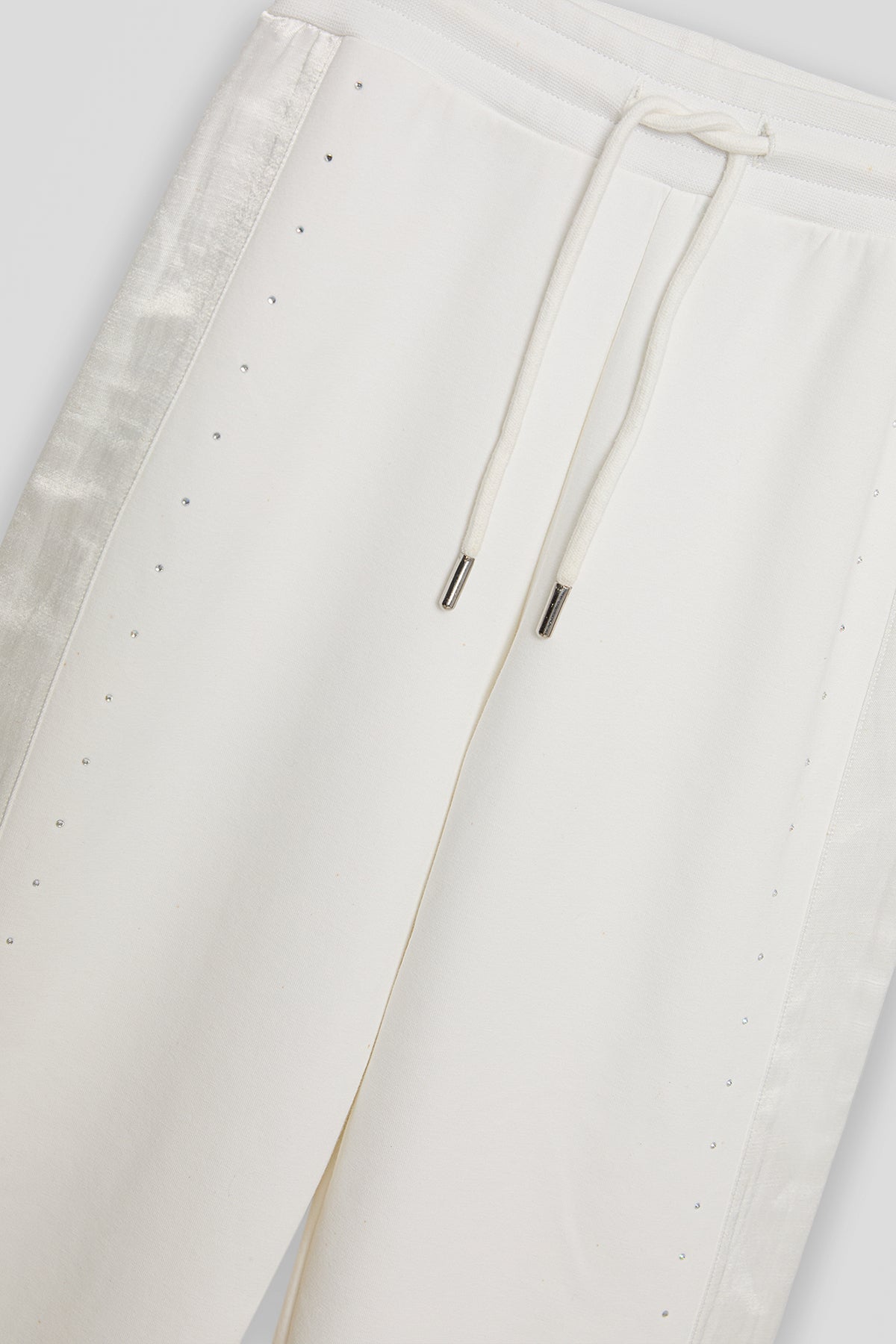 Girl White Tracksuit Bottom