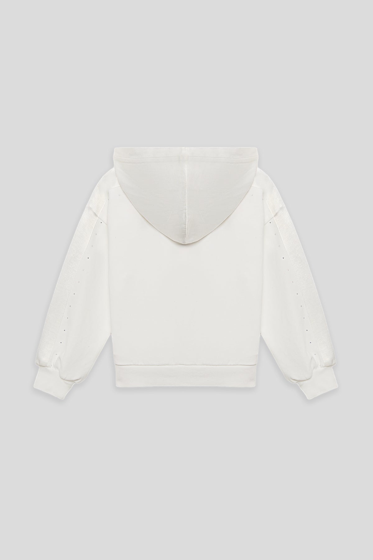 Girl White Tracksuit Top
