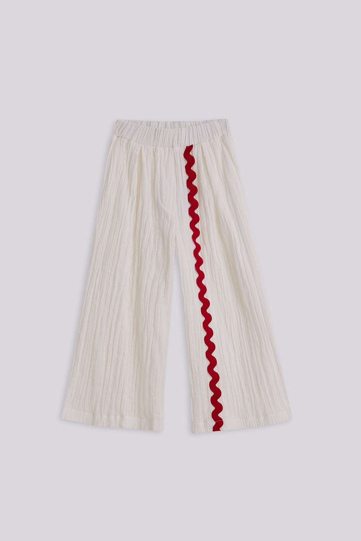 Girl White Trousers