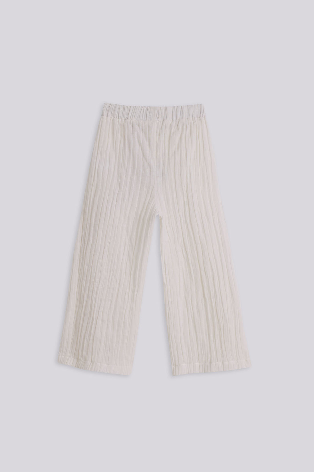 Girl White Trousers