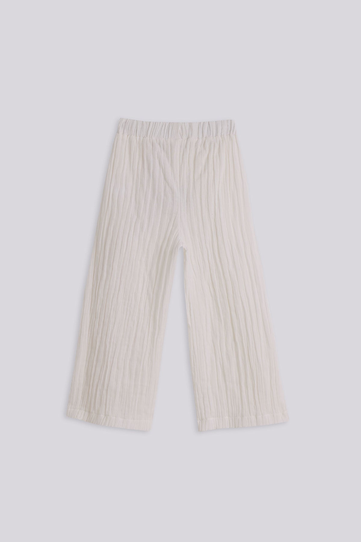 Girl White Trousers