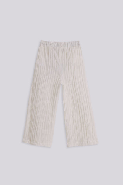 Girl White Trousers