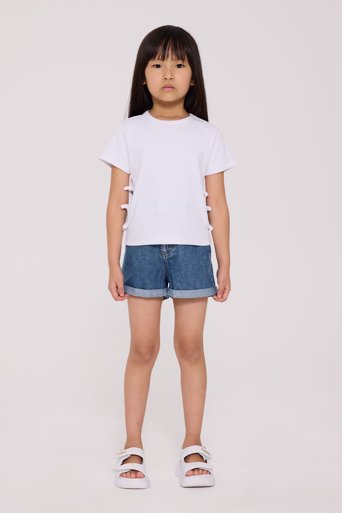 Girl White Tshirt
