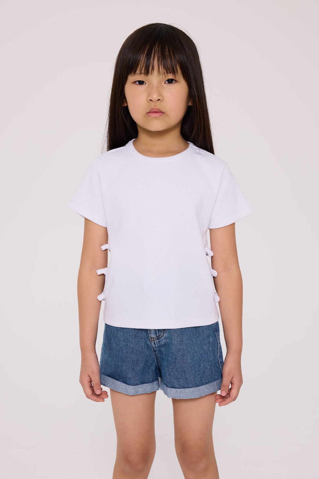 Girl White Tshirt