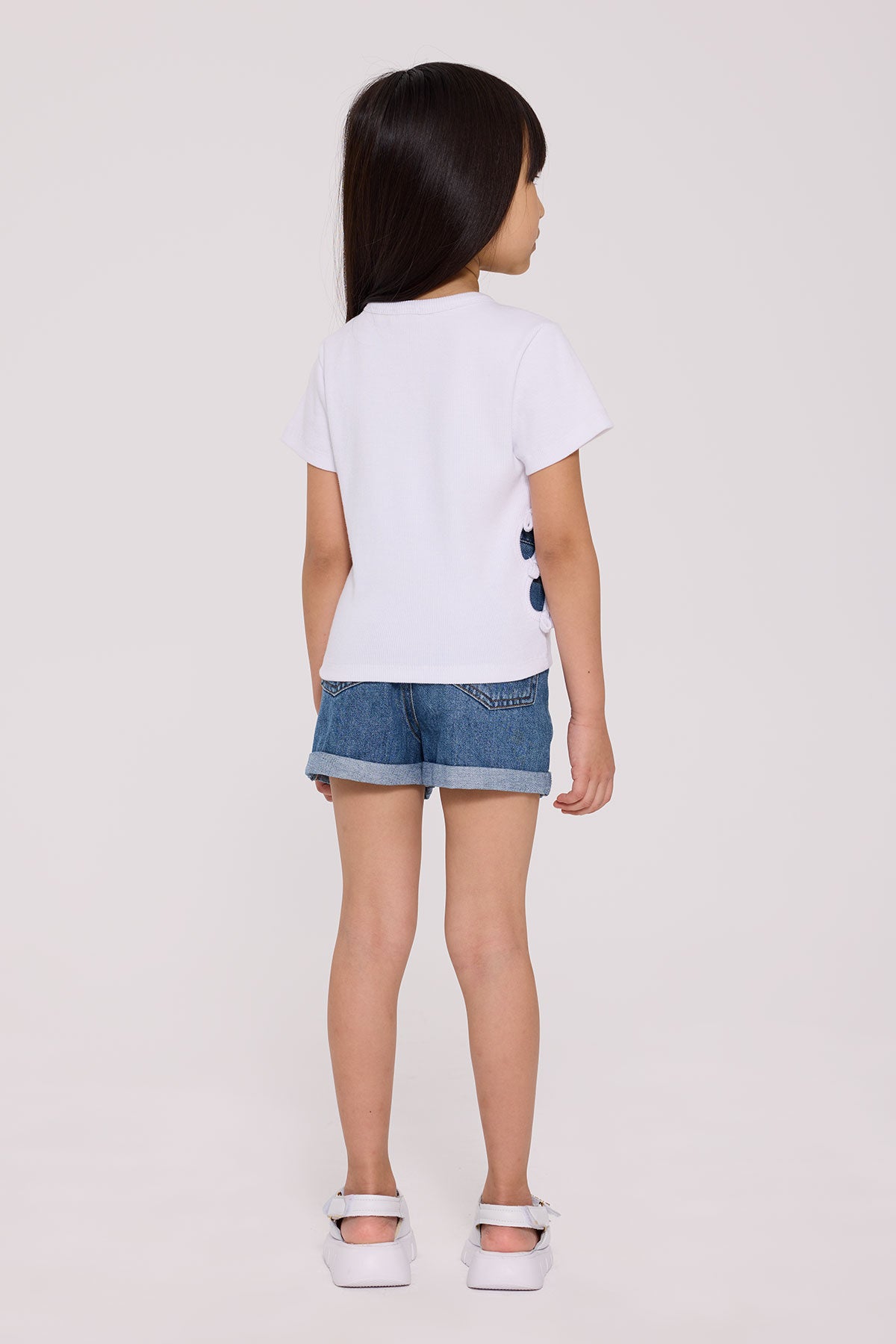 Girl White Tshirt