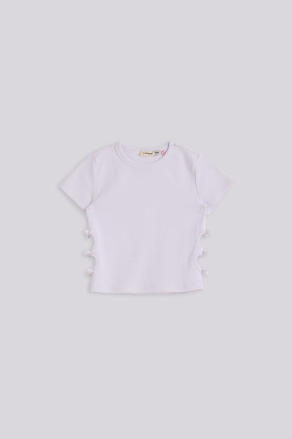 Girl White Tshirt