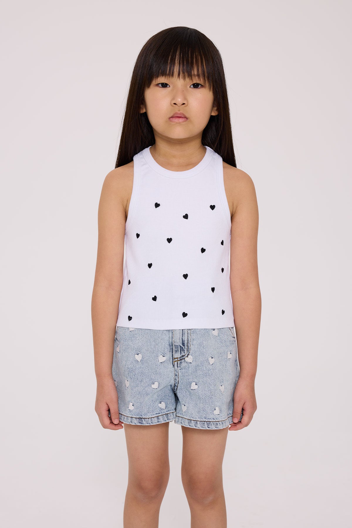 Girl White Tshirt