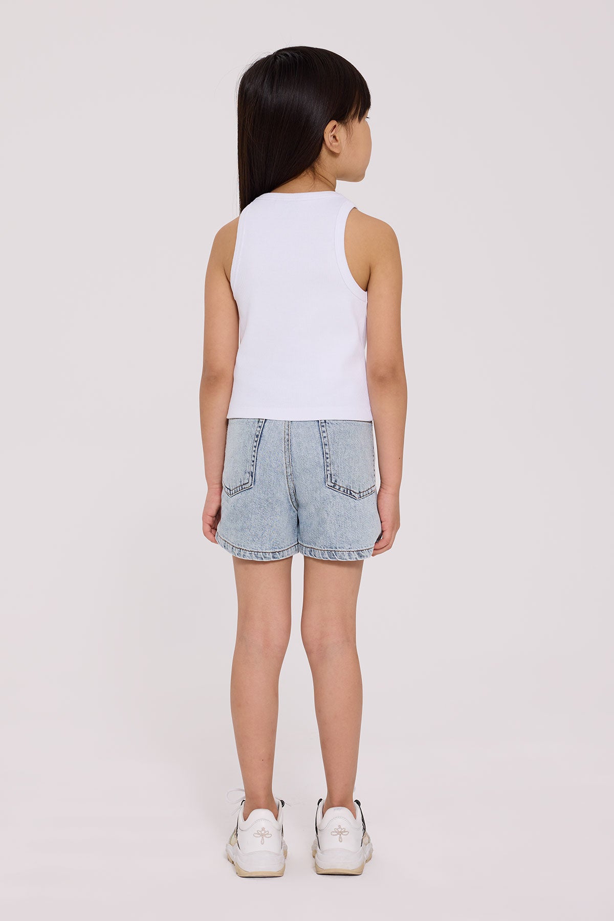 Girl White Tshirt