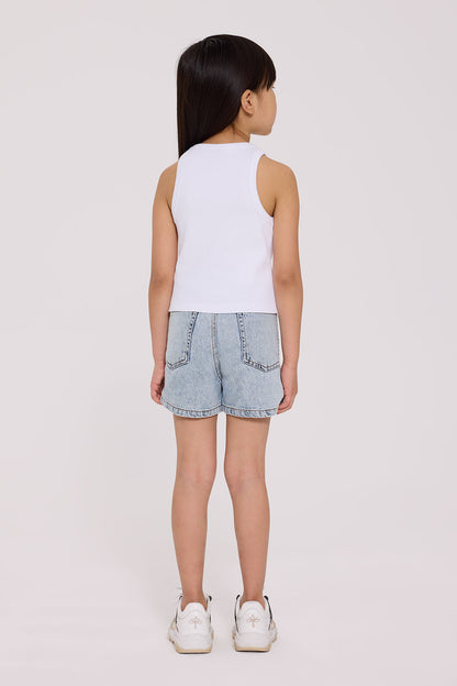 Girl White Tshirt