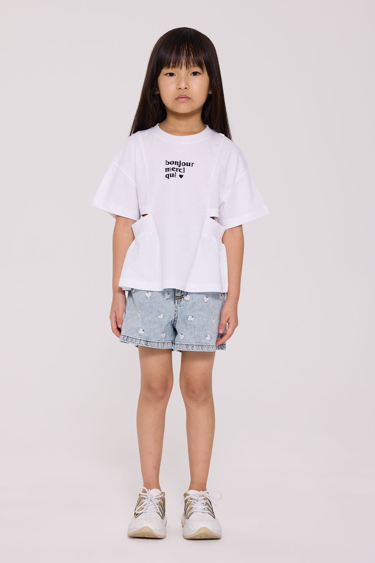 Girl White Tshirt