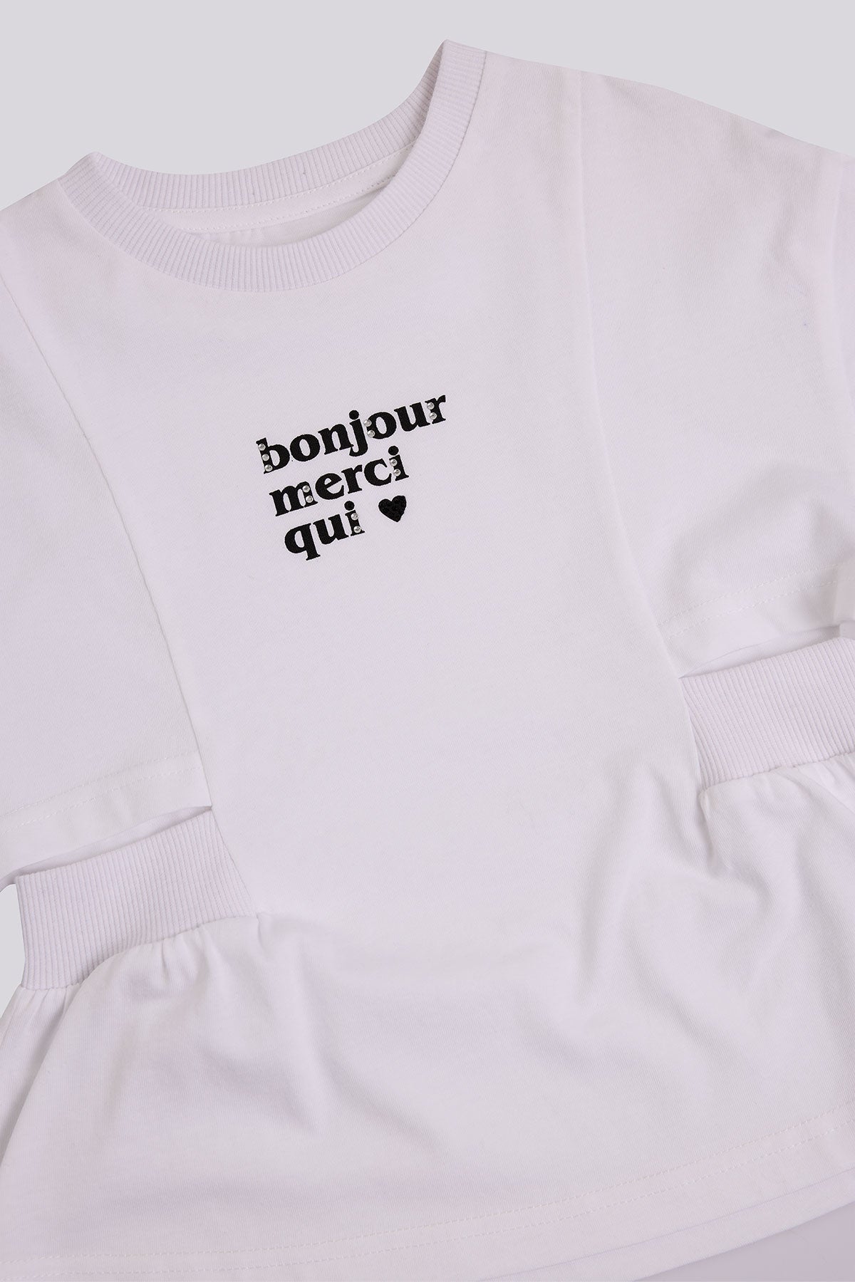 Girl White Tshirt