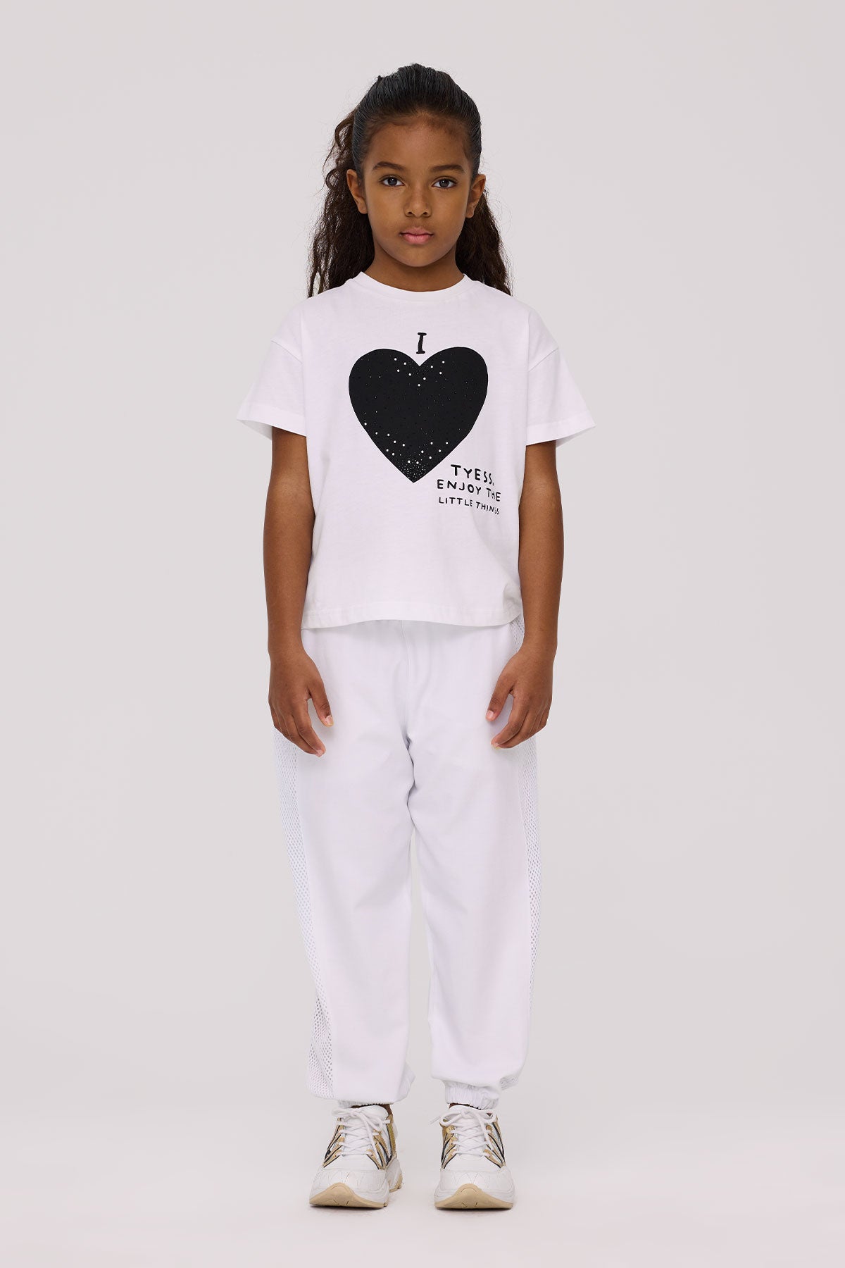 Girl White Tshirt