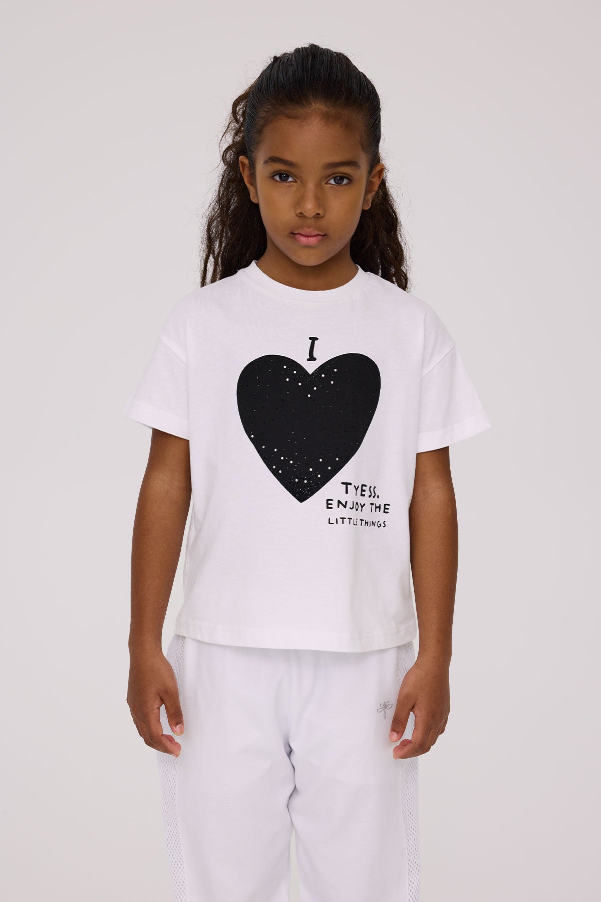 Girl White Tshirt
