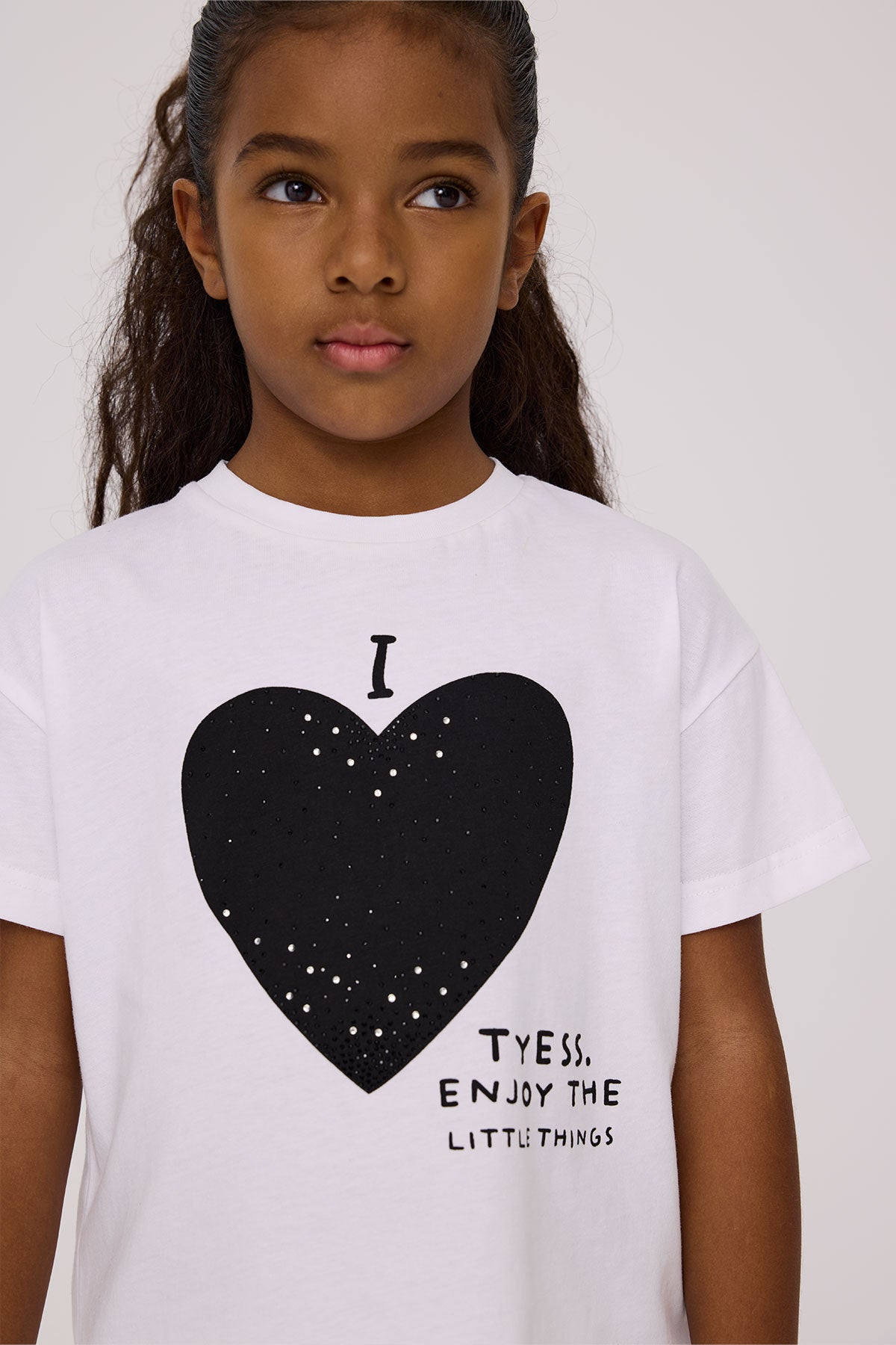 Girl White Tshirt