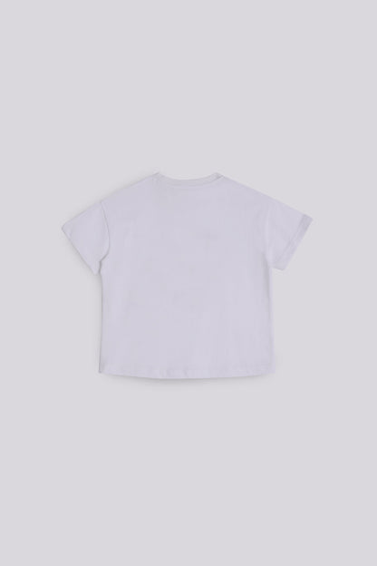 Girl White Tshirt