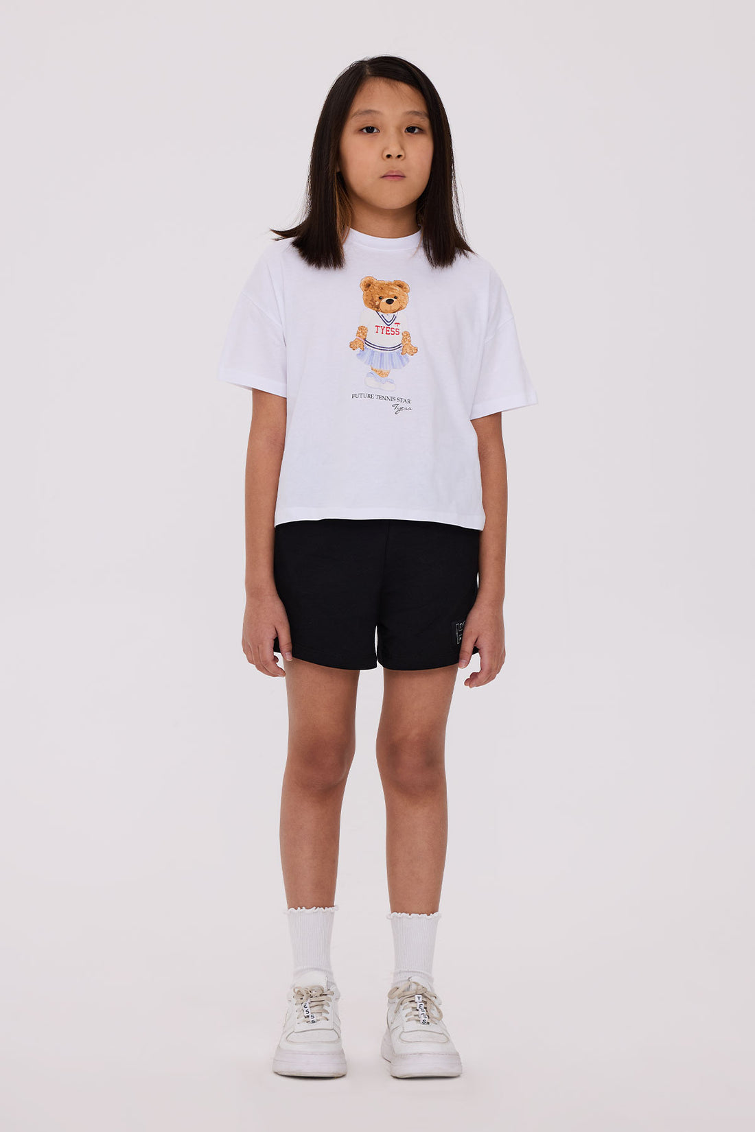 Girl White Tshirt