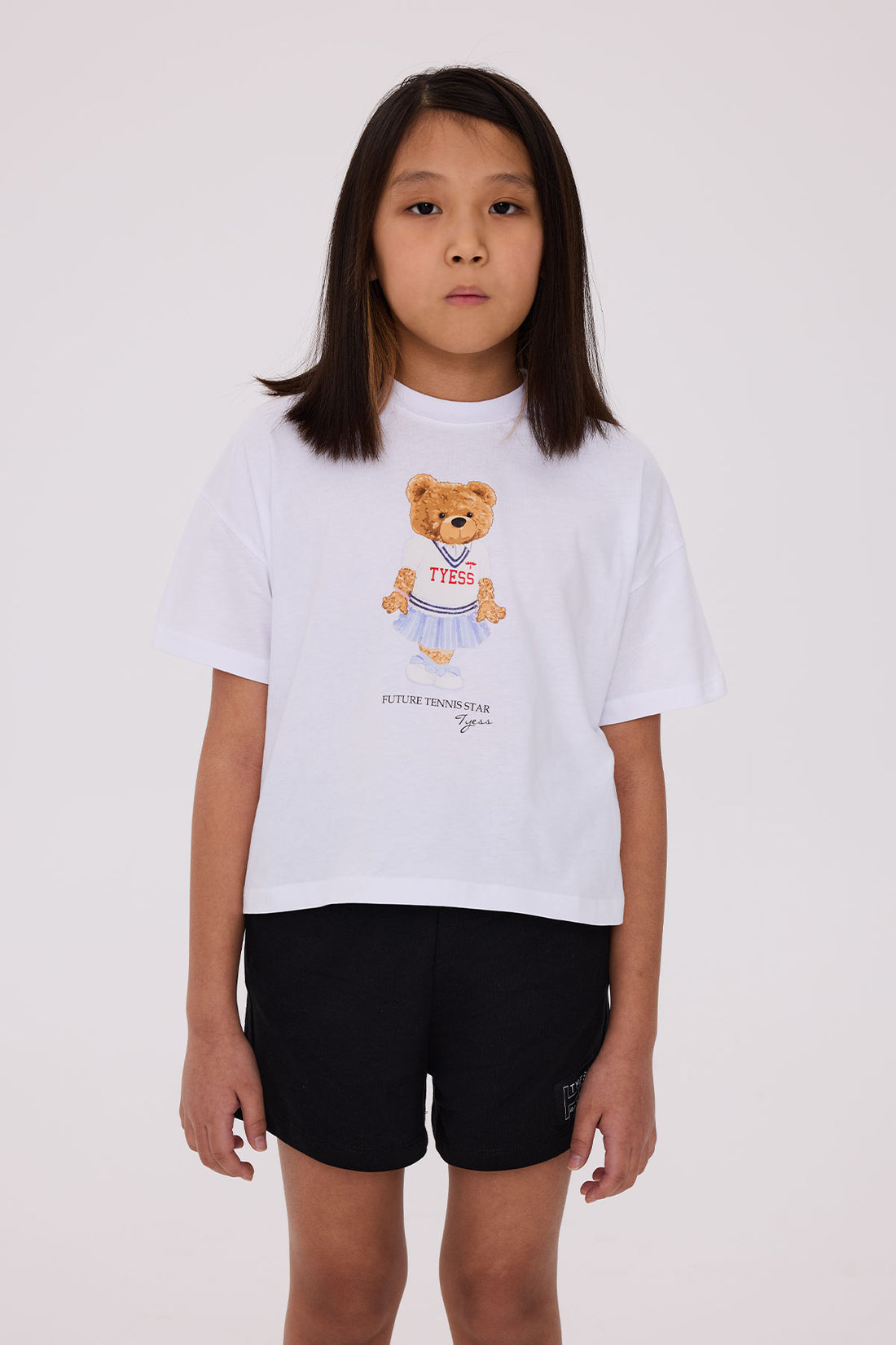 Girl White Tshirt