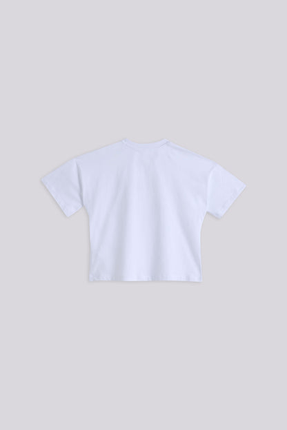 Girl White Tshirt
