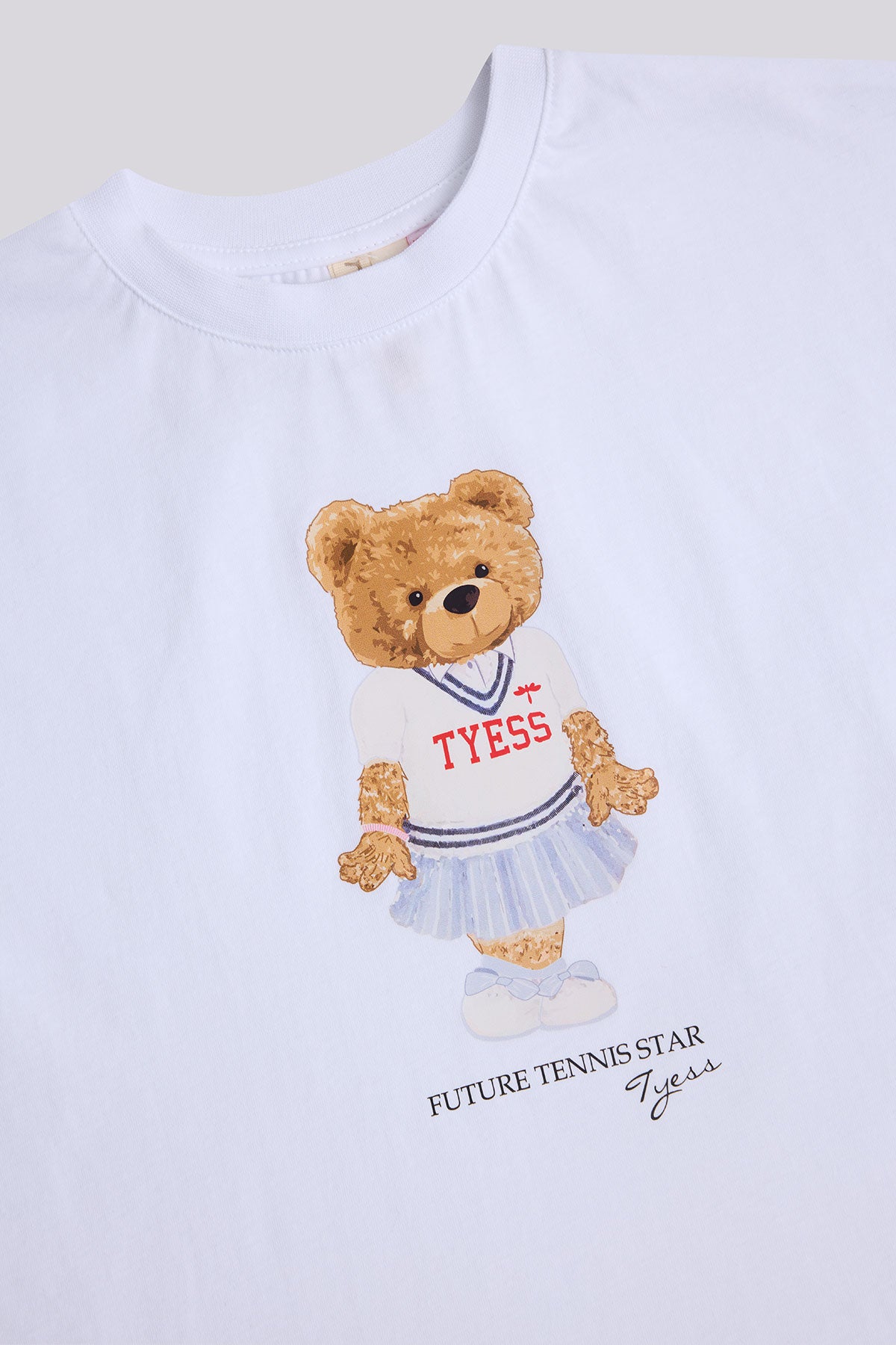 Girl White Tshirt