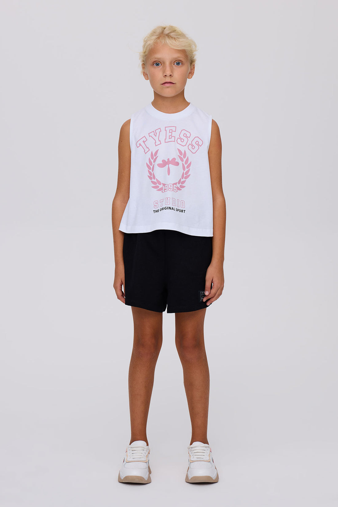 Girl White Tshirt