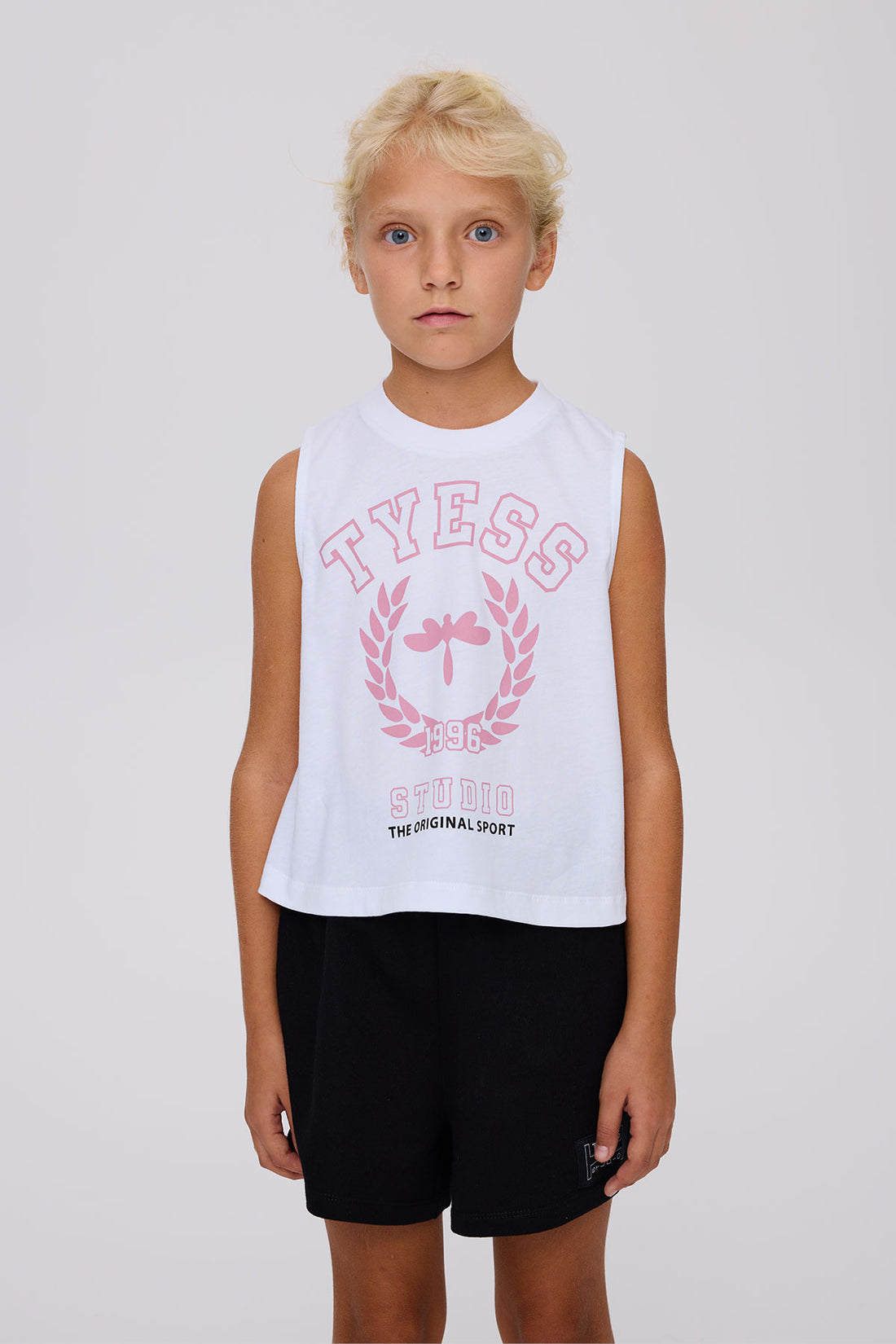 Girl White Tshirt