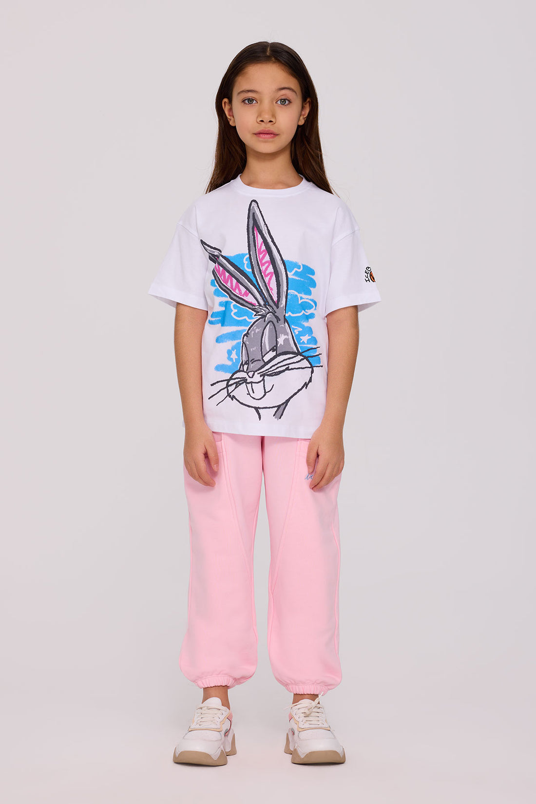 Girl White Tshirt