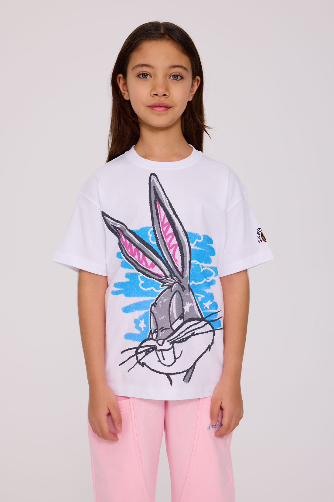Girl White Tshirt