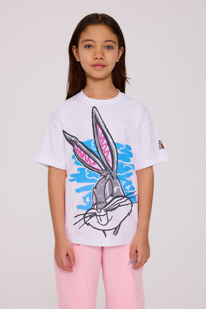 Girl White Tshirt