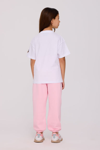 Girl White Tshirt