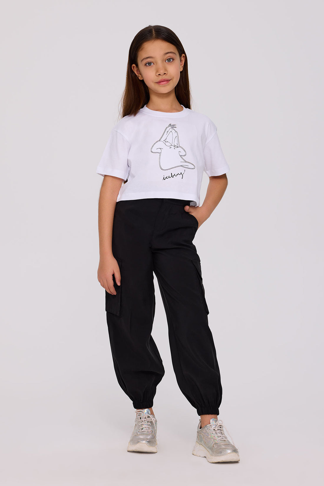 Girl White Tshirt